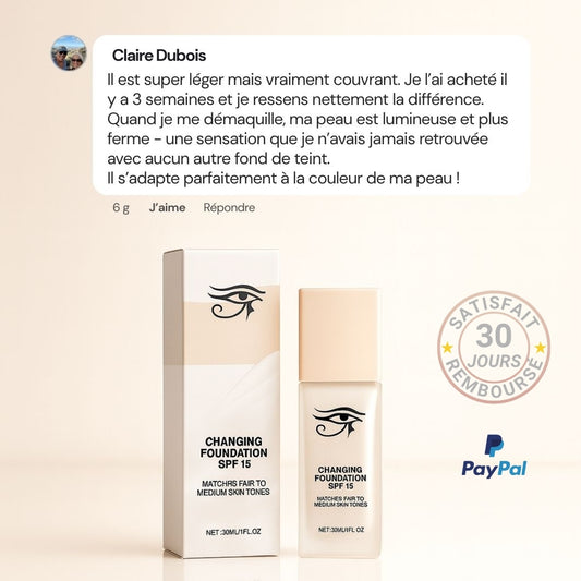 Khleopatra - Fond de teint coréen auto-adaptatif liquide