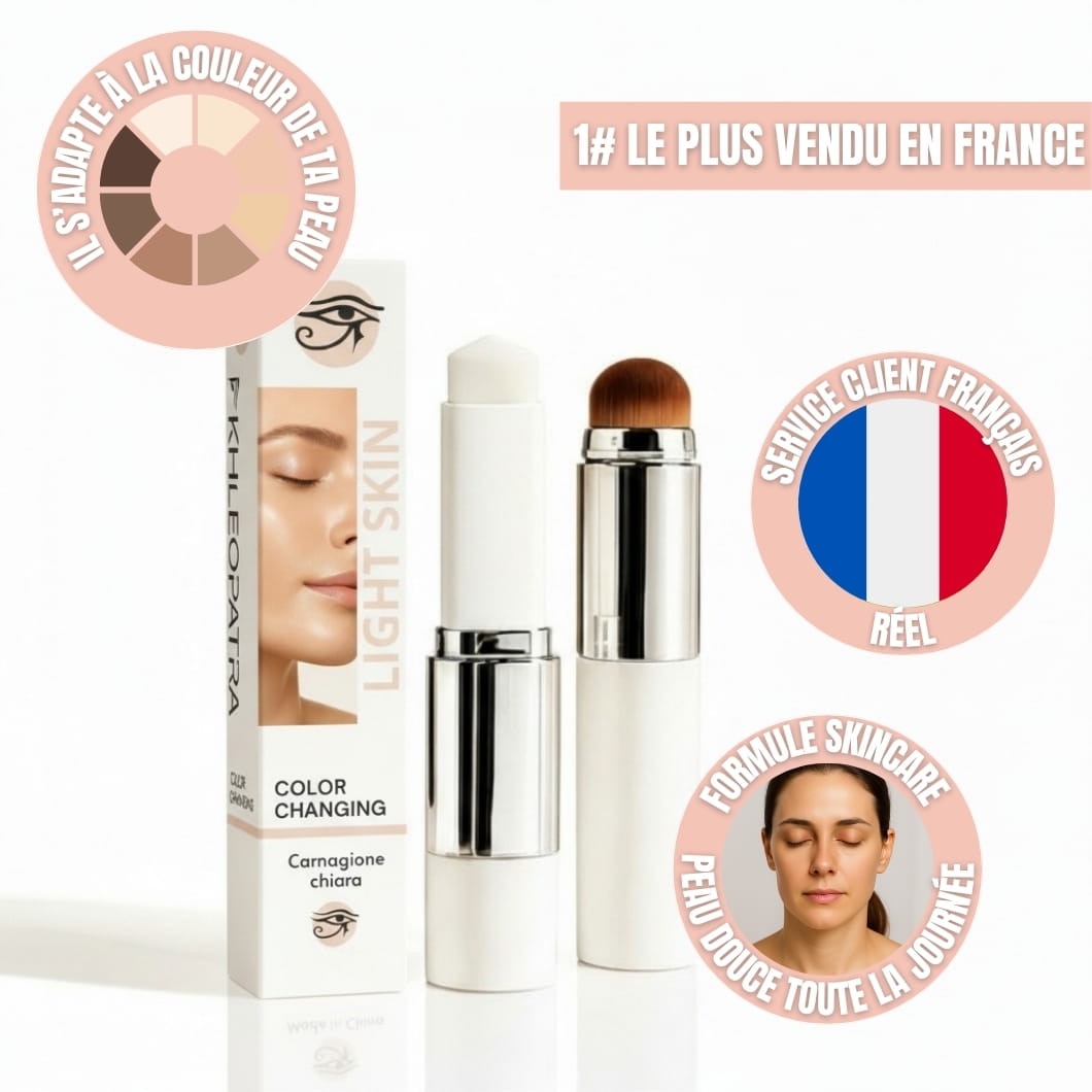 Khleopatra - Fond de teint Stick à formule coréenne auto-adaptatif