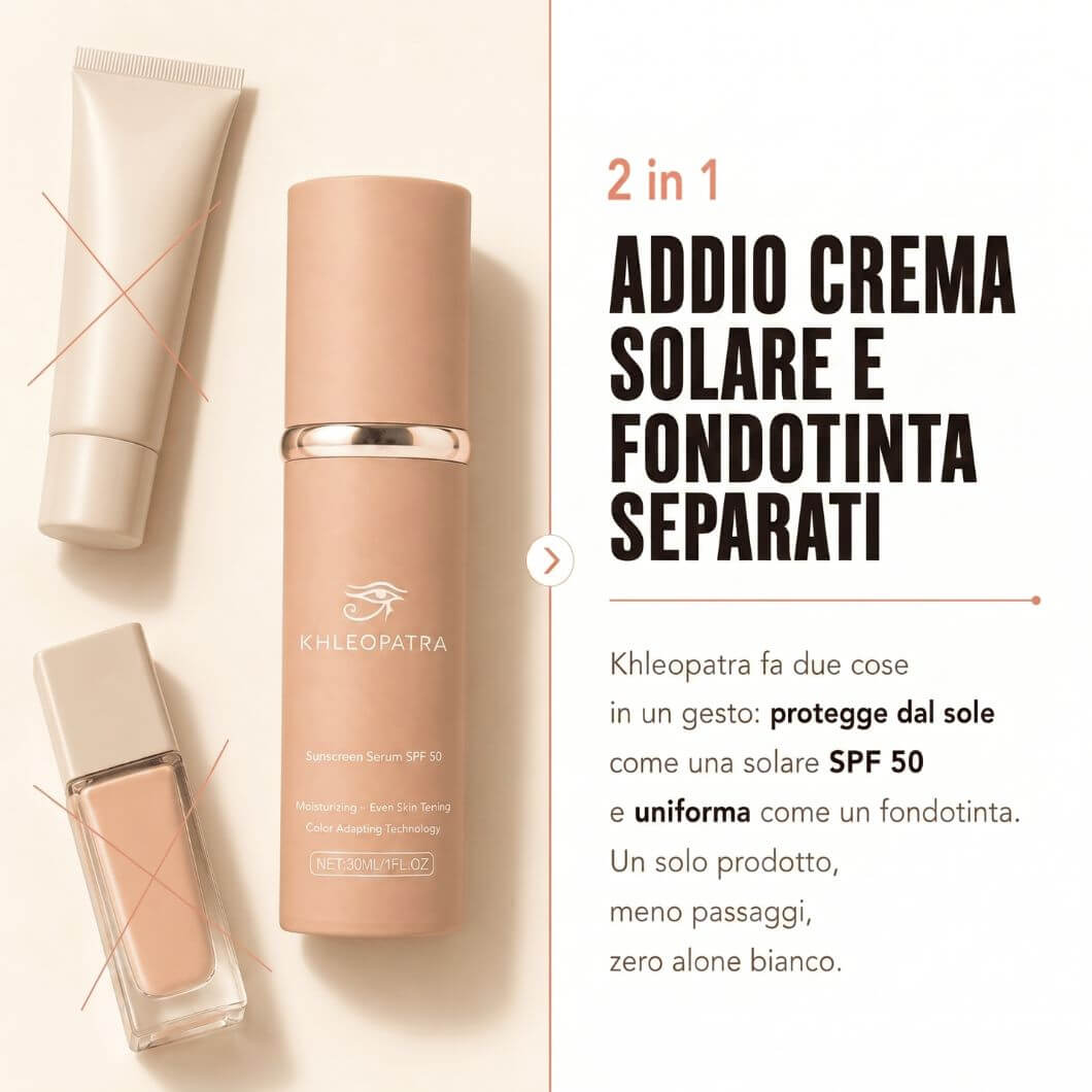 Khleopatra - Crema solare cambiacolore