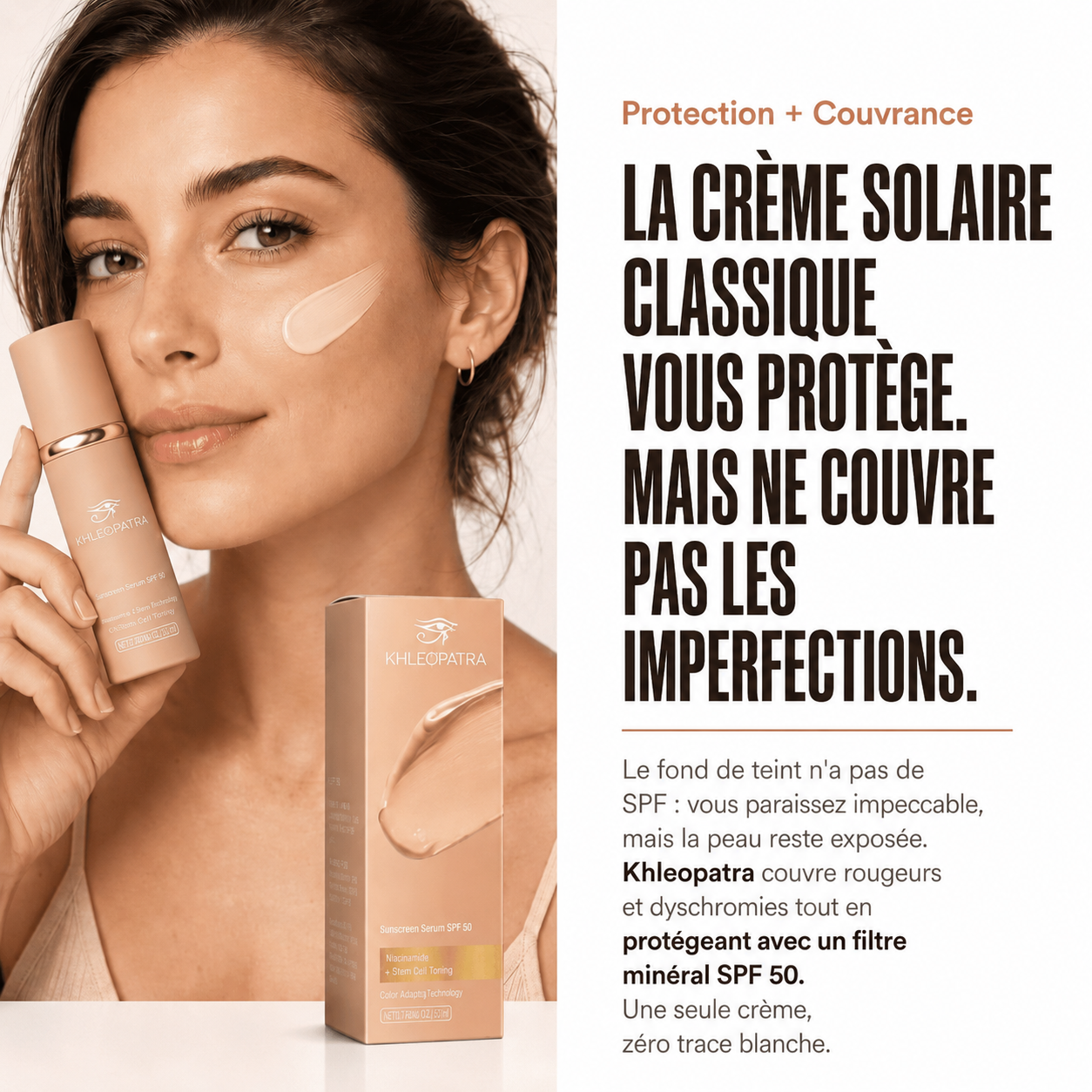 Khleopatra - Crème solaire caméléon